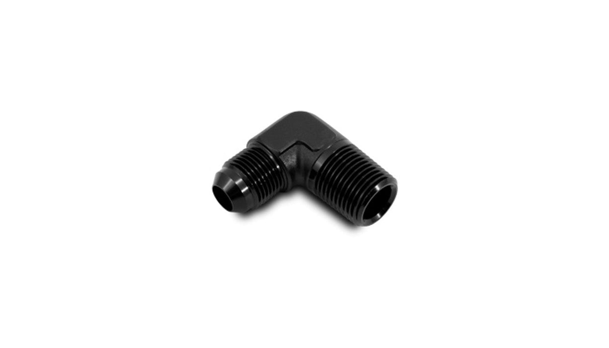 Vibrant Performance Adapter Fitting; 90 Degree; Size: -3AN x 1/8" NPT